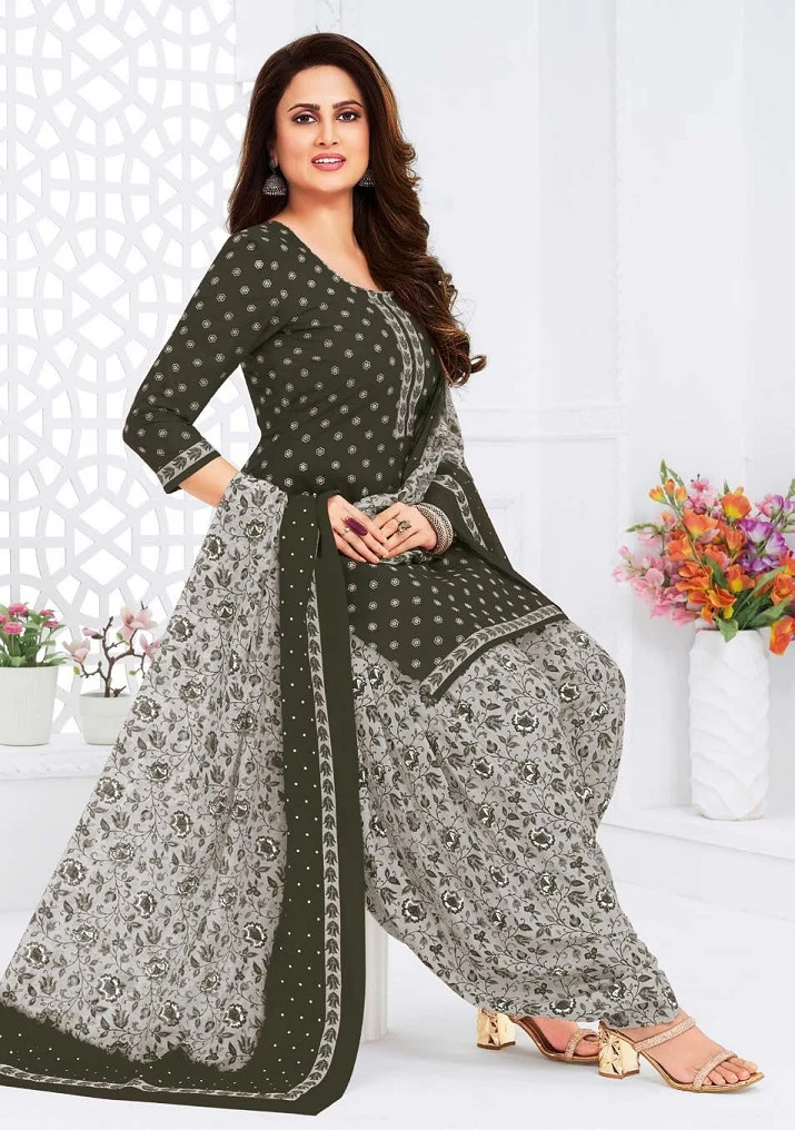 Ganpati Gouri Vol 8 Pure Cotton Wholesale Salwar Suit Catalog — Wholesale Salwar Suits, Ganpati wholesale from Surat - Gallery Image 5